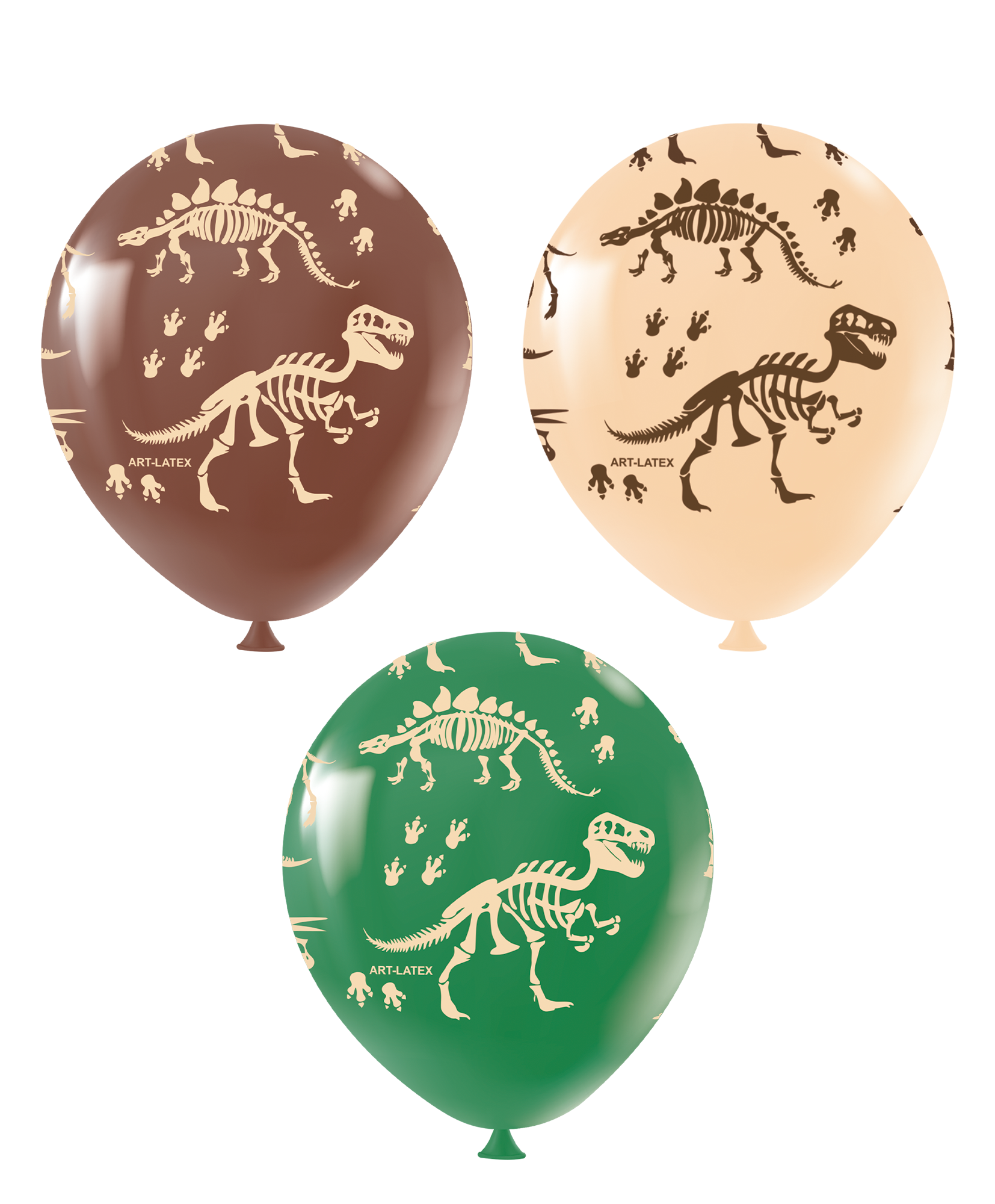 BALÃO 11 DINOSSAURO C25 SORTIDO