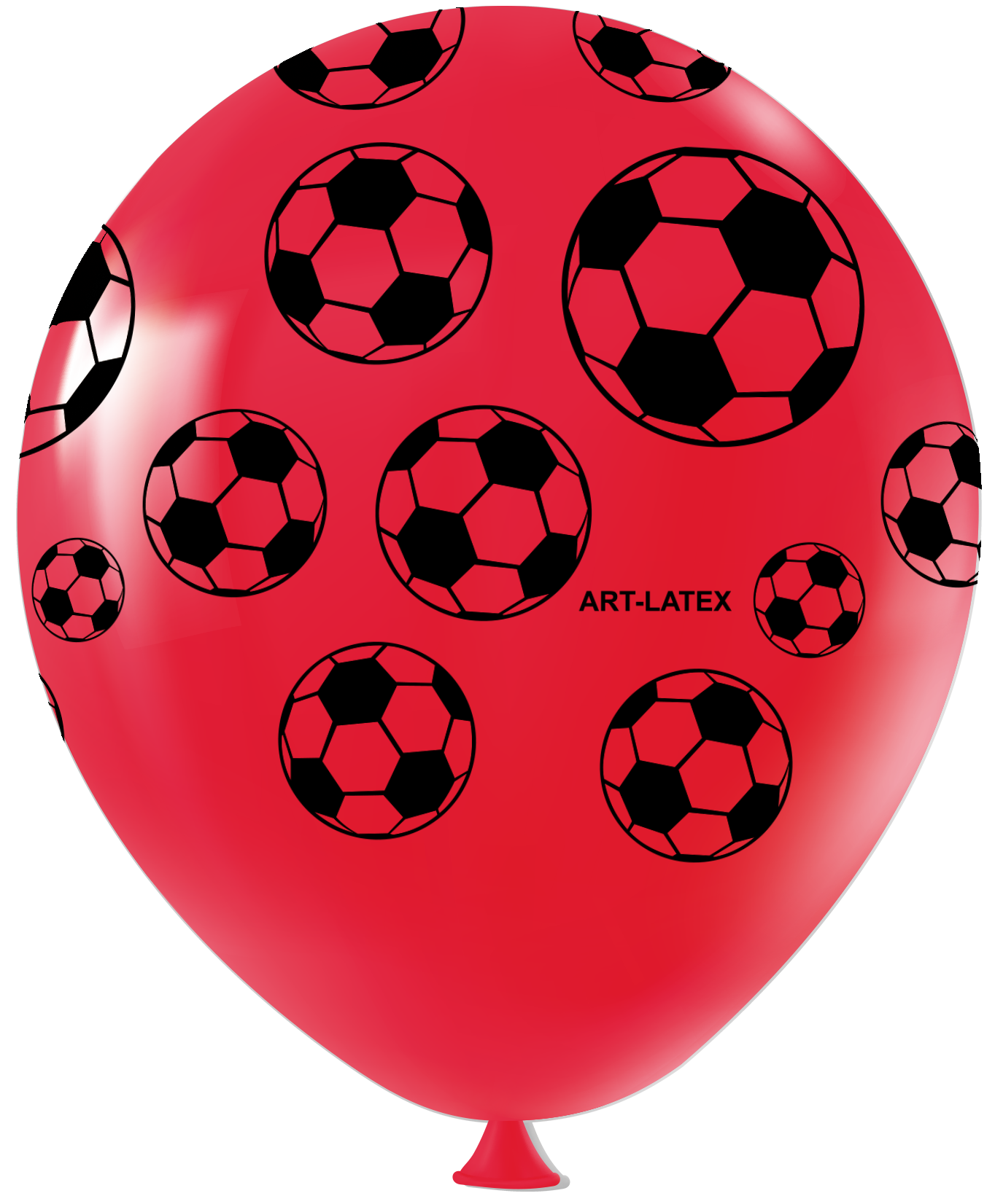 FUTEBOL - VERMELHO COM PRETO RGB