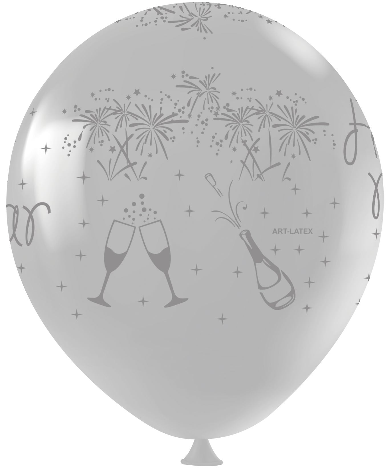 HAPPY NEW YEAR - BRANCO COM PRATA verso RGB